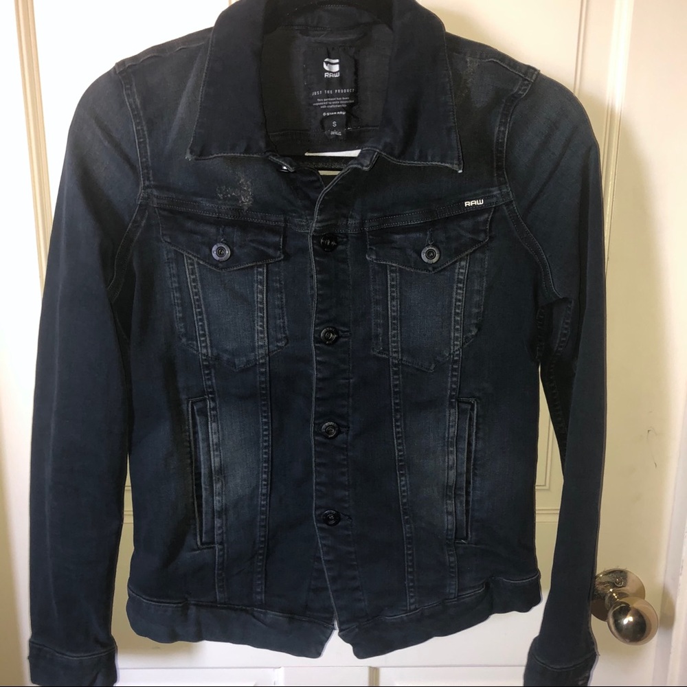 G-star RAW Dark Wash Denim Jacket